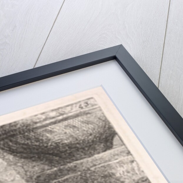 A young man, seen from behind and ascending a step towards the left, a cloak draped over h…, 1766 by Bossi