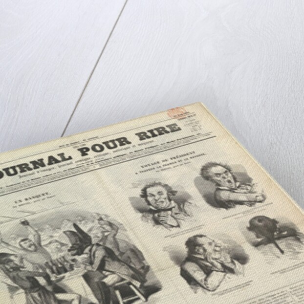 Le Journal Pour Rire, Journal d'Iimages, Journal Comique, Critique, Satirique e…, August 23, 1850 by Unknown