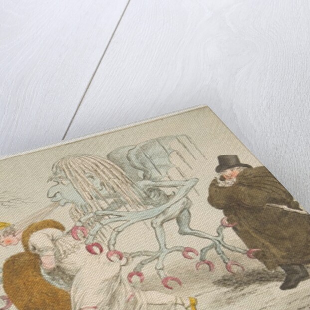 A Naked Truth, or Nipping Frost, February 2, 1803 by Unknown
