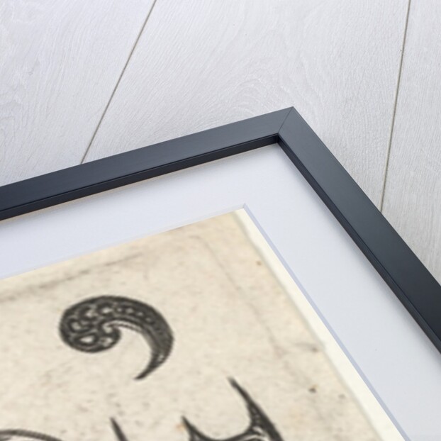 Blackwork Print with Various Motifs, ca. 1620 by Claes Jansz Visscher