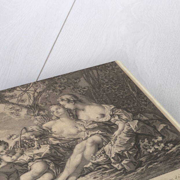 Erigone Vanquished, ca. 1745 by Claude Augustin Duflos le Jeune