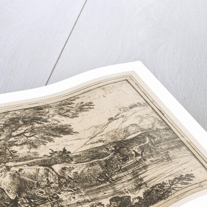 The Herd at the Watering Place, 1635 by Claude Lorrain