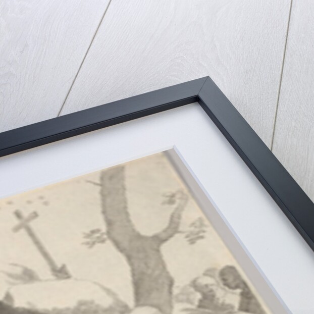 St. Bernard Receives a Monk's Habit by Claude Mellan