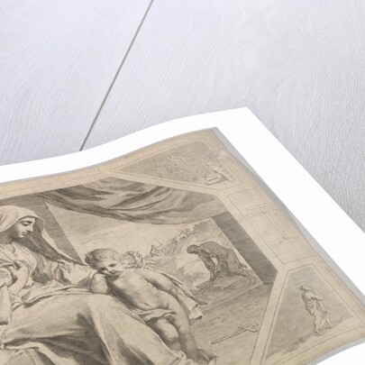 Holy Family by Claude Mellan