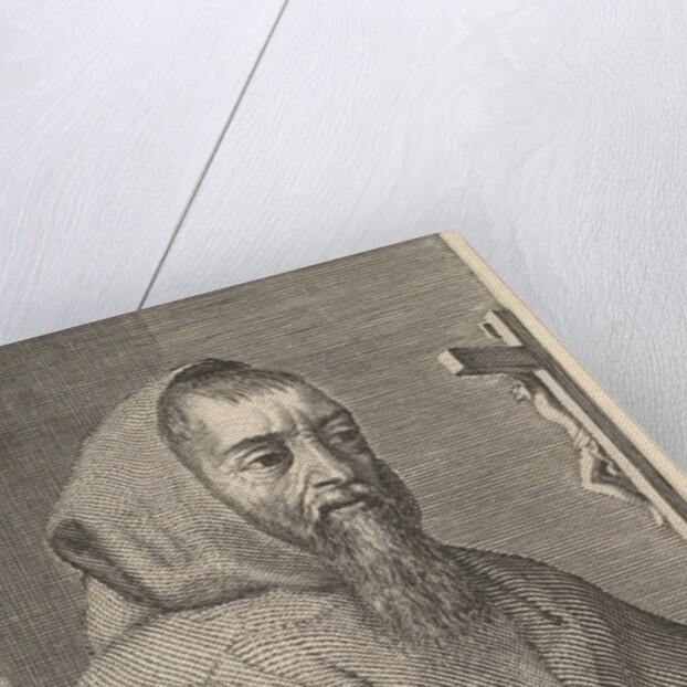 François Le Clerc Du Tremblay, dit le Père Joseph, 1638 by Claude Mellan