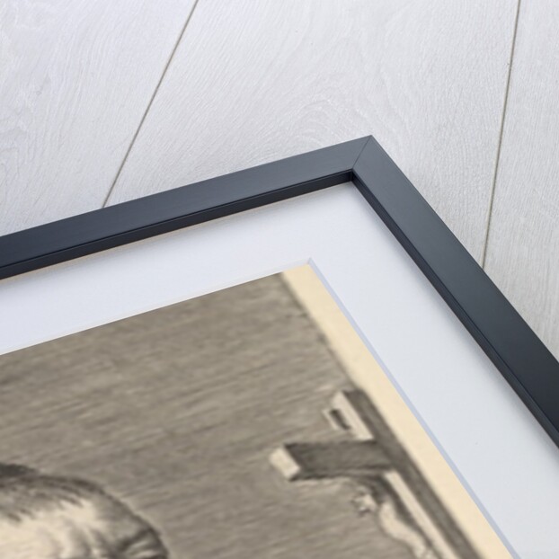 François Le Clerc Du Tremblay, dit le Père Joseph, 1638 by Claude Mellan