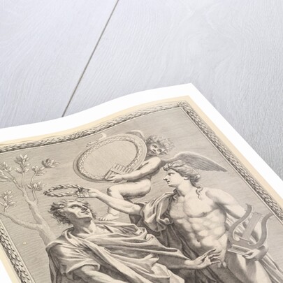 Frontispiece: Virgil, Publii Virgilii Maronis Opera, 1641 by Claude Mellan