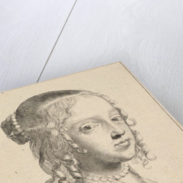 Henriette-Anne d'Angleterre, duchesse d'Orléans by Claude Mellan