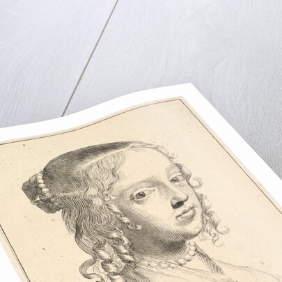 Henriette-Anne d'Angleterre, duchesse d'Orléans by Claude Mellan