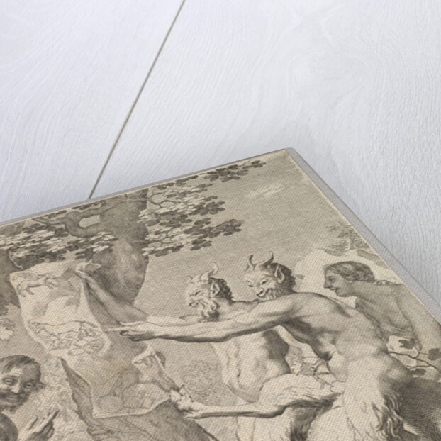 Satyrs, before 1645 by Claude Mellan