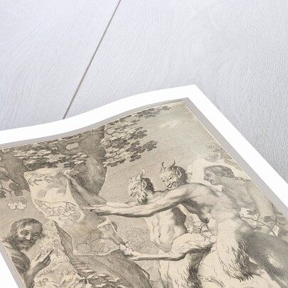 Satyrs, before 1645 by Claude Mellan