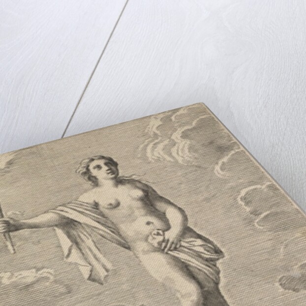 Feminine Figure by Claude Mellan