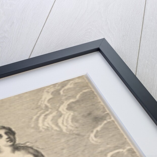 Feminine Figure by Claude Mellan