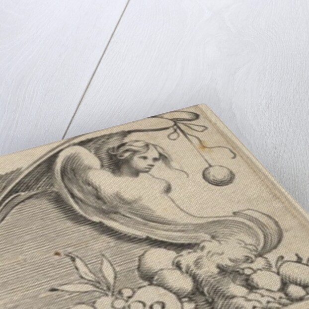 Headband: Basket of Fruit by Claude Mellan