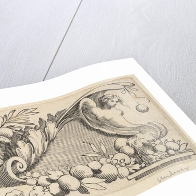 Headband: Basket of Fruit by Claude Mellan