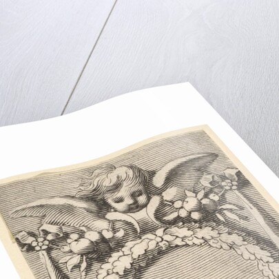 Title Page: Desmarets de Saint-Sorlin, L'Office de la Vierge Marie, 1645 by Claude Mellan
