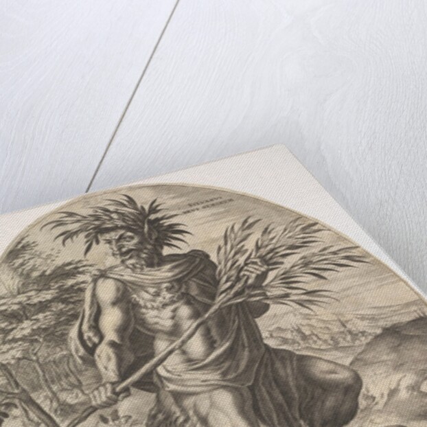 Sylvanus from The Rural Gods, 1565 by Cornelis Cort