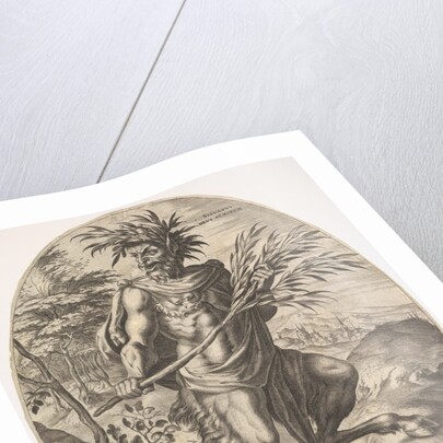Sylvanus from The Rural Gods, 1565 by Cornelis Cort