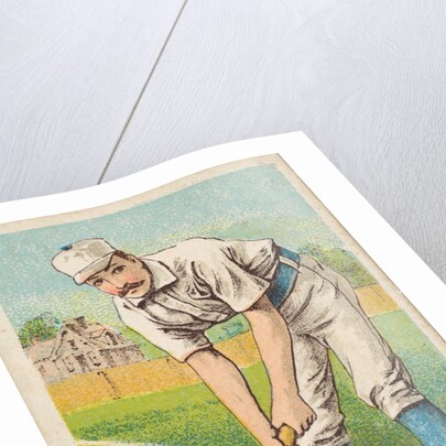 Strauss, Batter, Milwaukee, from the Gold Coin series for Gold Coin Chewing Tobacco, 1887 by D Buchner & Co