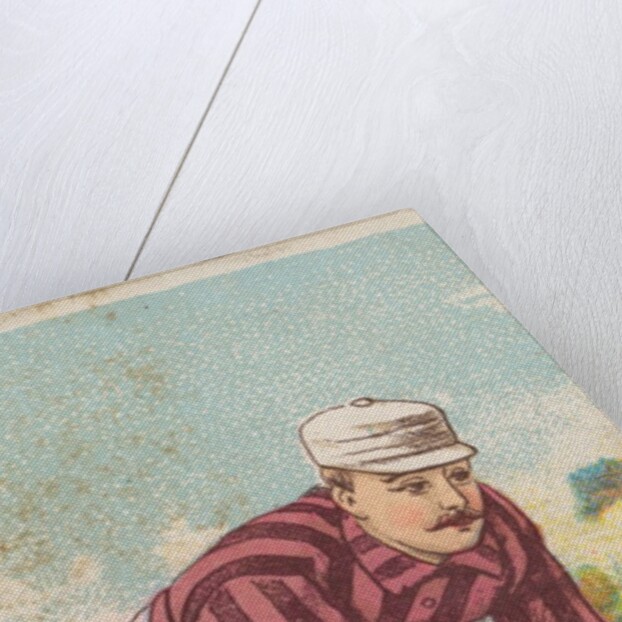 Ward, Shortstop, New York, from the 'Gold Coin' Tobacco Issue, 1887 by D Buchner & Co