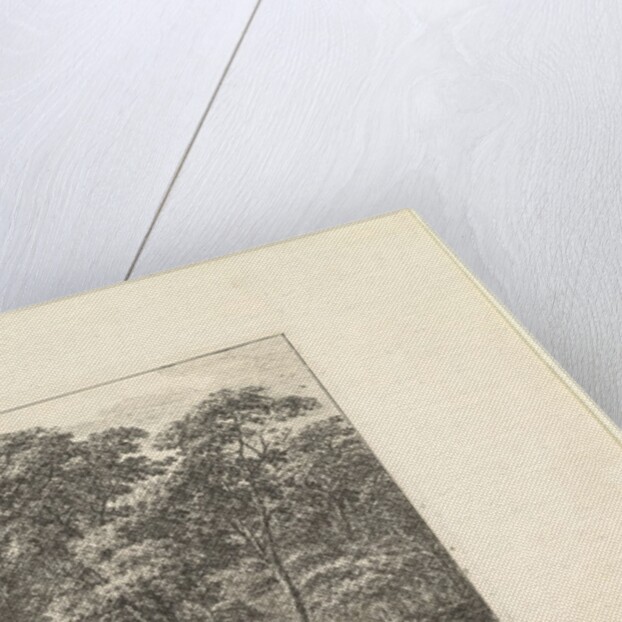 Gothic Architecture in a Landscape, ca. 1807 by Domenico Quaglio II