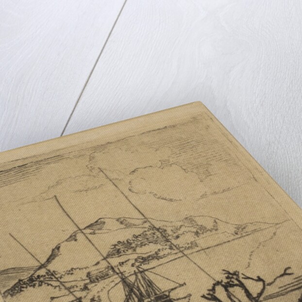 Greek Landscape, 1856 by Edgar Degas