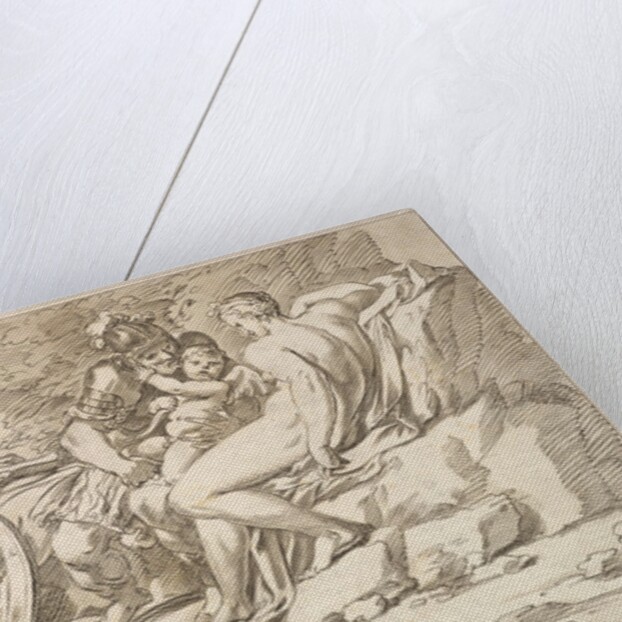 Venus, Mars, and Cupid, 1725-80 by Francesco Lamarra