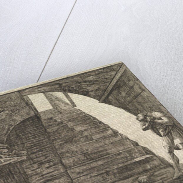 Prison Scene by Francesco Piranesi