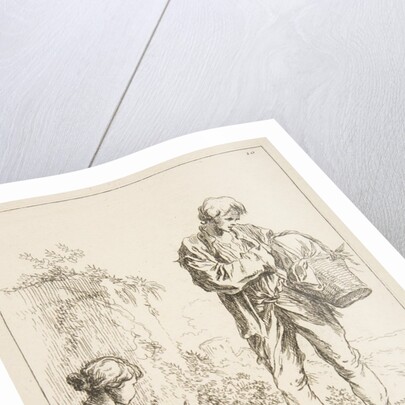Sheet of Sketches, 1753 by Francois Boucher