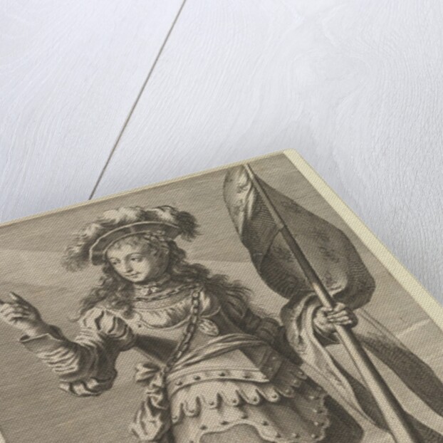 La Pucelle d'Orléans, 1647 by Gilles Rousselet/Abraham Bosse