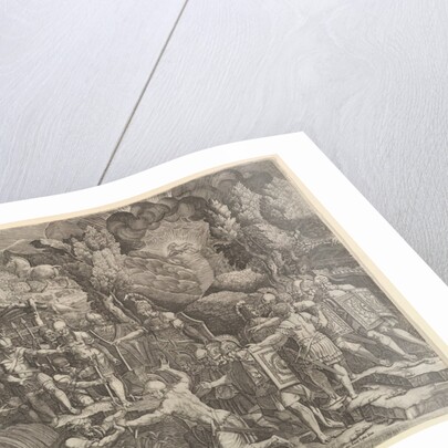 Sinon Deceiving the Trojans, mid-1540's by Giorgio Ghisi