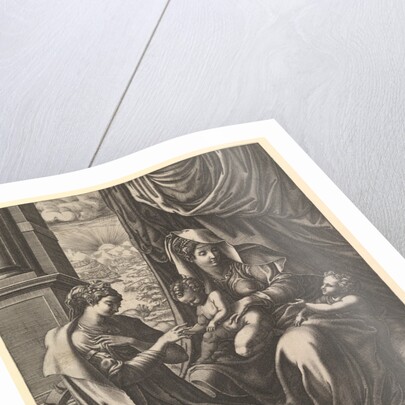The Mystic Marriage of St. Catherine, ca. 1555-56 by Giorgio Ghisi