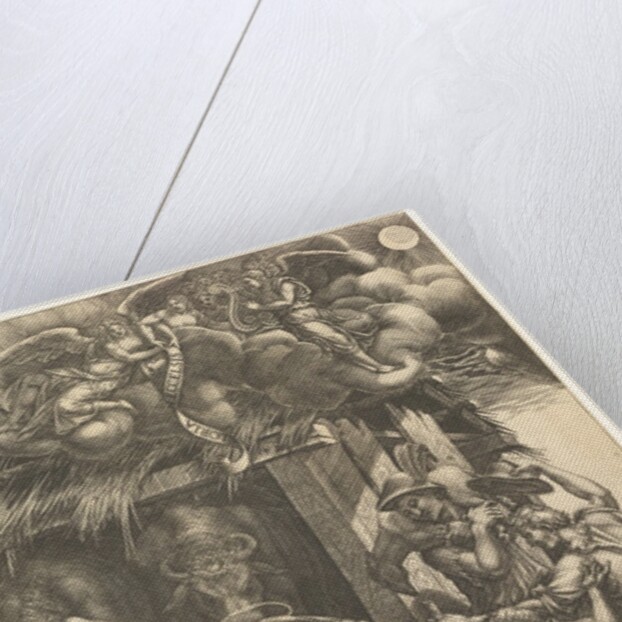The Adoration of the Shepherds, late 1570s by Giorgio Ghisi