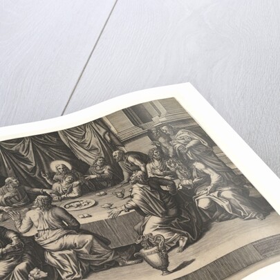 The Last Supper, 1551 by Giorgio Ghisi
