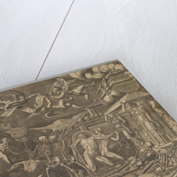 The Vision of Ezekiel, 1554 by Giorgio Ghisi
