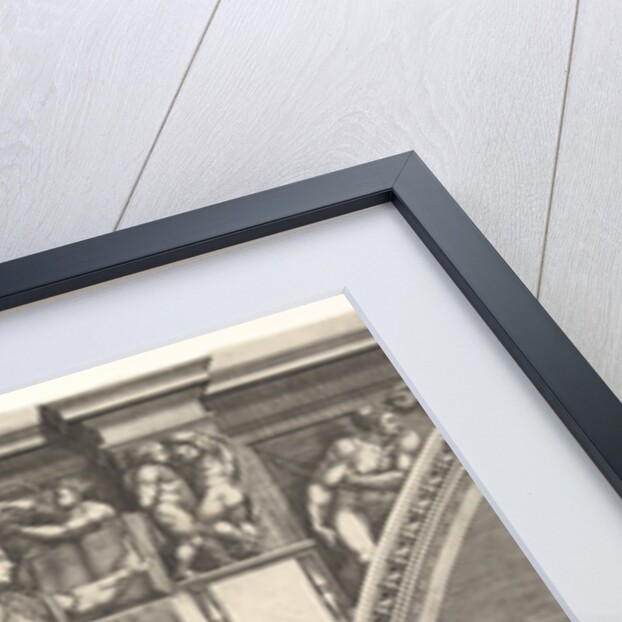 The Eritrean Sibyl; from the series of Prophets and Sibyls in the Sistine Chapel, 1570-75 by Giorgio Ghisi