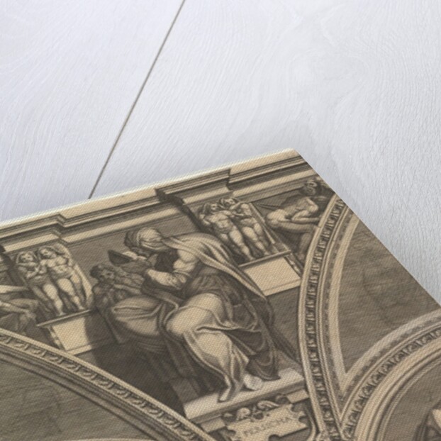 The Persian Sibyl; from the series of Prophets and Sibyls in the Sistine Chapel , 1570-75 by Giorgio Ghisi