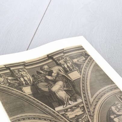 The Persian Sibyl; from the series of Prophets and Sibyls in the Sistine Chapel , 1570-75 by Giorgio Ghisi