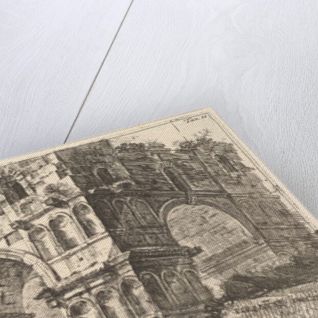 Plate 11: Temple of Janus from the series 'Antichita Romana', ca. 1748 by Giovanni Battista Piranesi