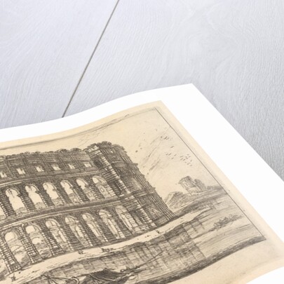 Plate 23: Amphitheater of Pola in Istria near the se by Giovanni Battista Piranesi