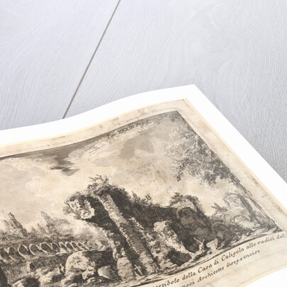 Remains of the Temple of Castor and Pollux . . by Giovanni Battista Piranesi