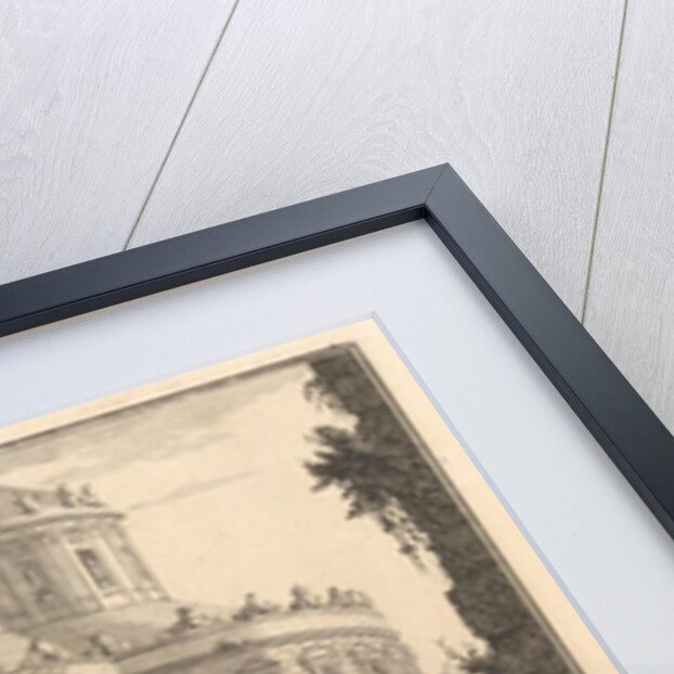 Ancient mausoleum erected for the ashes of a Roman Empero by Giovanni Battista Piranesi