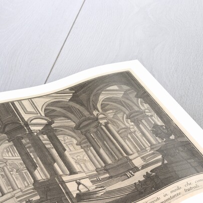 Stairways adorned by magnificient architecture . . by Giovanni Battista Piranesi