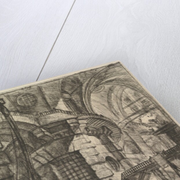 The Round Tower, from 'Carceri d'invenzione', ca. 1749-50 by Giovanni Battista Piranesi
