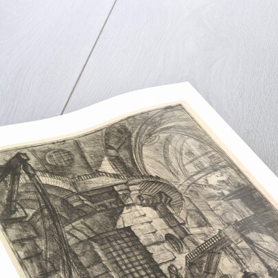 The Round Tower, from 'Carceri d'invenzione', ca. 1749-50 by Giovanni Battista Piranesi