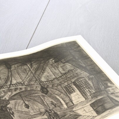 The Pier with Chains, from Carceri d'invenzione, ca. 1749-50 by Giovanni Battista Piranesi
