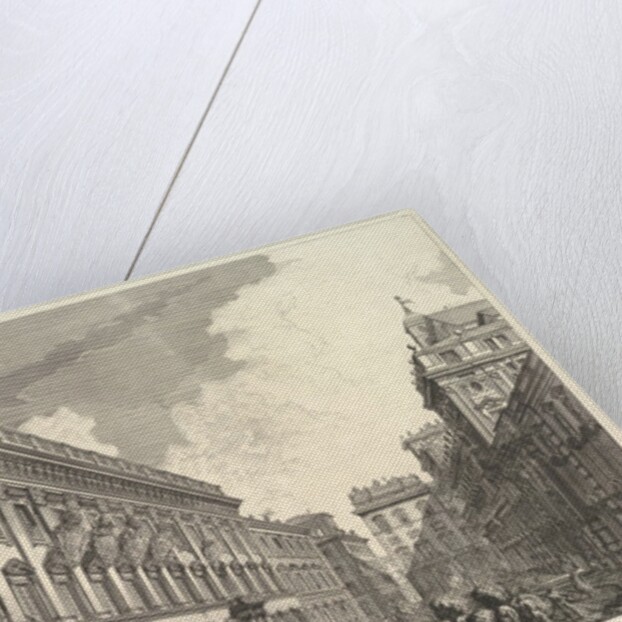 View of the Palazzo Odeschali, from Vedute di Roma, ca. 1753 by Giovanni Battista Piranesi