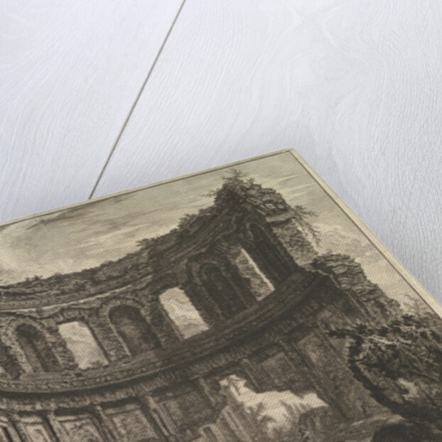 Avanzi del Tempio detto di Apollo nella Villa Adriana vicino a Tivol by Giovanni Battista Piranesi