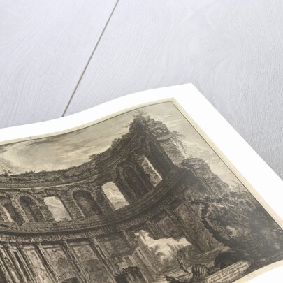 Avanzi del Tempio detto di Apollo nella Villa Adriana vicino a Tivol by Giovanni Battista Piranesi