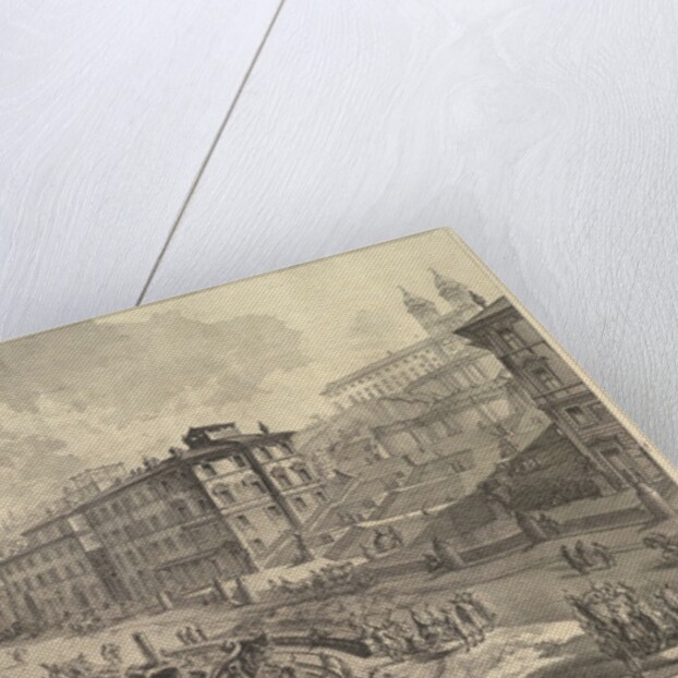 The Piazza di Spagna, ca. 1750 by Giovanni Battista Piranesi